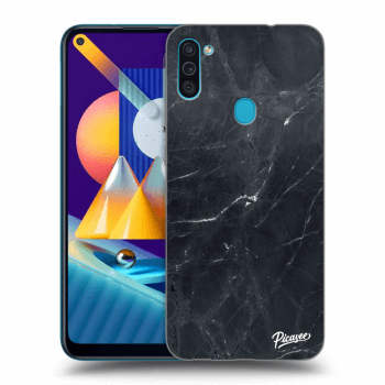 Husă pentru Samsung Galaxy M11 - Black marble