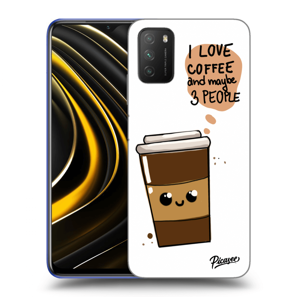 Picasee ULTIMATE CASE pentru Xiaomi Poco M3 - Cute coffee