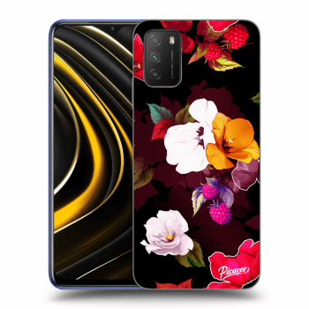 Husă pentru Xiaomi Poco M3 - Flowers and Berries