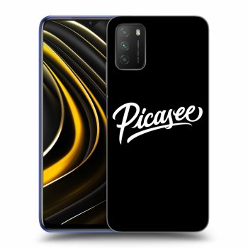 Husă pentru Xiaomi Poco M3 - Picasee - old logo - white
