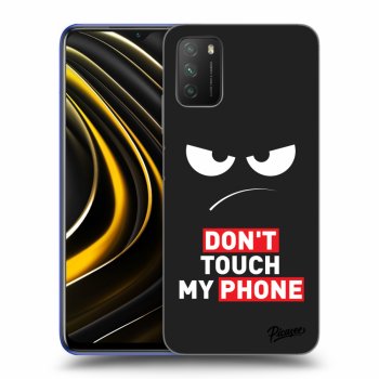 Husă pentru Xiaomi Poco M3 - Angry Eyes - Transparent