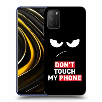 Husă pentru Xiaomi Poco M3 - Angry Eyes - Transparent