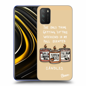 Husă pentru Xiaomi Poco M3 - Candles