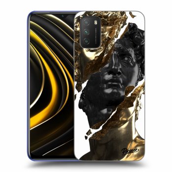 Husă pentru Xiaomi Poco M3 - Gold - Black