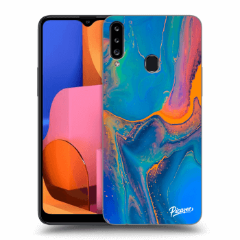 Husă pentru Samsung Galaxy A20s - Rainbow