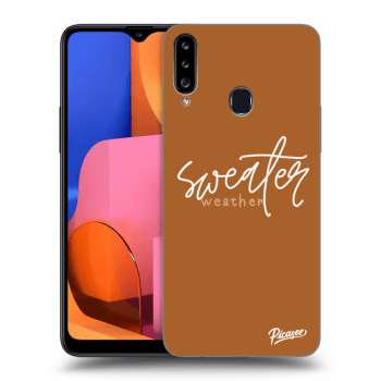 Husă pentru Samsung Galaxy A20s - Sweater weather