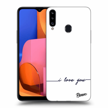 Husă pentru Samsung Galaxy A20s - I love you