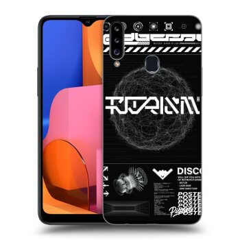 Husă pentru Samsung Galaxy A20s - BLACK DISCO