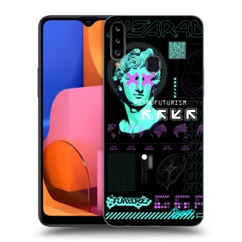 Picasee husă transparentă din silicon pentru Samsung Galaxy A20s - RETRO