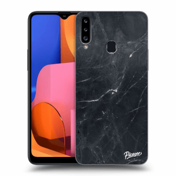 Husă pentru Samsung Galaxy A20s - Black marble