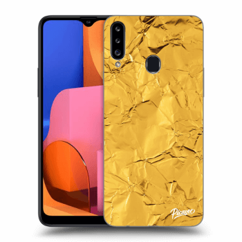 Husă pentru Samsung Galaxy A20s - Gold