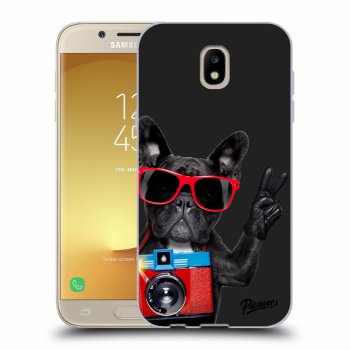 Picasee husă neagră din silicon pentru Samsung Galaxy J5 2017 J530F - French Bulldog
