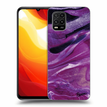 Husă pentru Xiaomi Mi 10 Lite - Purple glitter