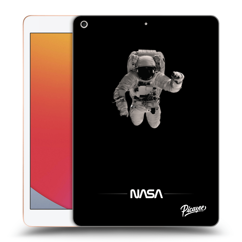 Picasee husă transparentă din silicon pentru Apple iPad 10.2" 2020 (8. gen) - Astronaut Minimal