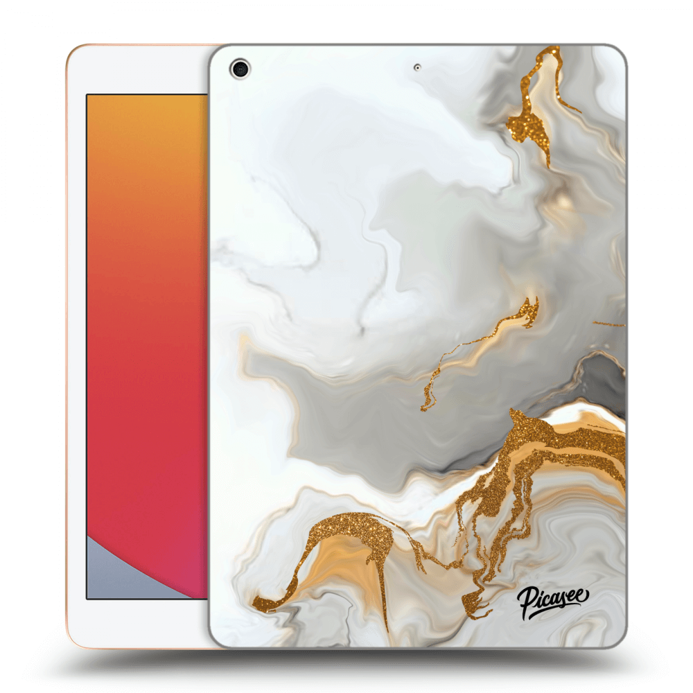 Picasee husă transparentă din silicon pentru Apple iPad 10.2" 2020 (8. gen) - Her