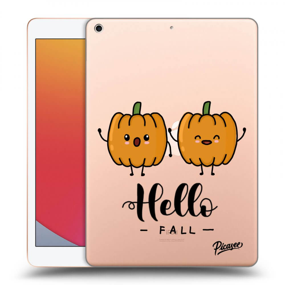 Picasee husă transparentă din silicon pentru Apple iPad 10.2" 2020 (8. gen) - Hallo Fall