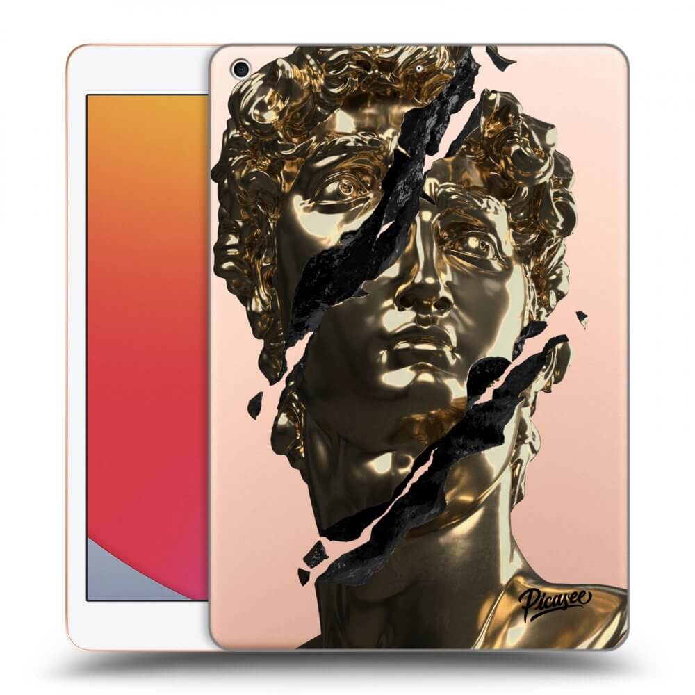 Picasee husă transparentă din silicon pentru Apple iPad 10.2" 2020 (8. gen) - Golder