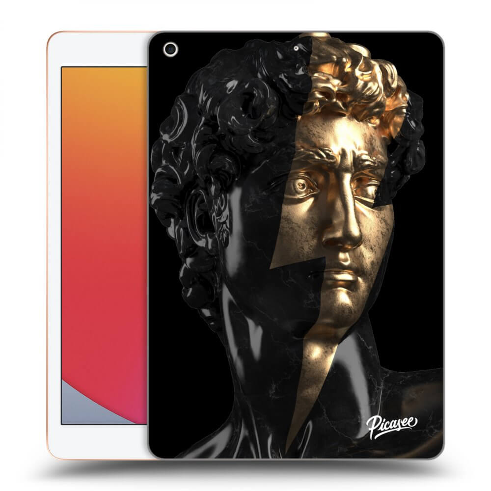 Picasee husă neagră din silicon pentru Apple iPad 10.2" 2020 (8. gen) - Wildfire - Black
