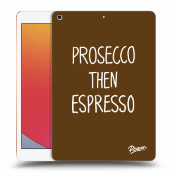 Husă pentru Apple iPad 10.2" 2020 (8. gen) - Prosecco then espresso