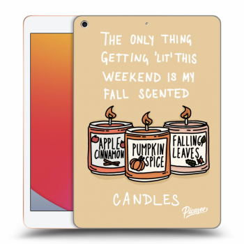 Husă pentru Apple iPad 10.2" 2020 (8. gen) - Candles