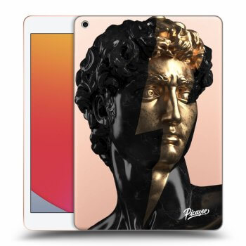 Picasee husă transparentă din silicon pentru Apple iPad 10.2" 2020 (8. gen) - Wildfire - Black