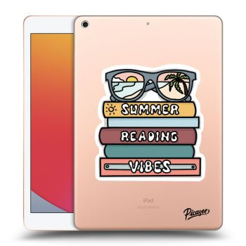 Picasee husă transparentă din silicon pentru Apple iPad 10.2" 2020 (8. gen) - Summer reading vibes