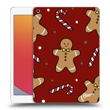 Picasee husă transparentă din silicon pentru Apple iPad 10.2" 2020 (8. gen) - Gingerbread 2