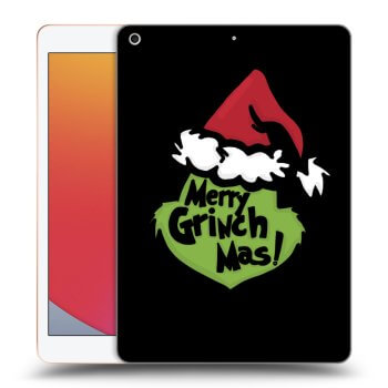 Picasee husă neagră din silicon pentru Apple iPad 10.2" 2020 (8. gen) - Grinch 2