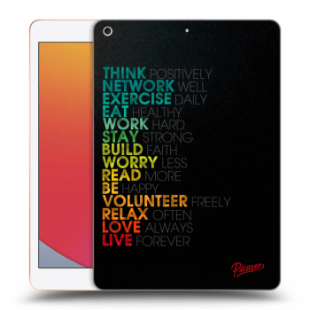 Husă pentru Apple iPad 10.2" 2020 (8. gen) - Motto life