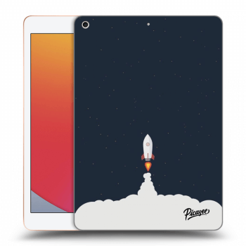 Picasee husă neagră din silicon pentru Apple iPad 10.2" 2020 (8. gen) - Astronaut 2