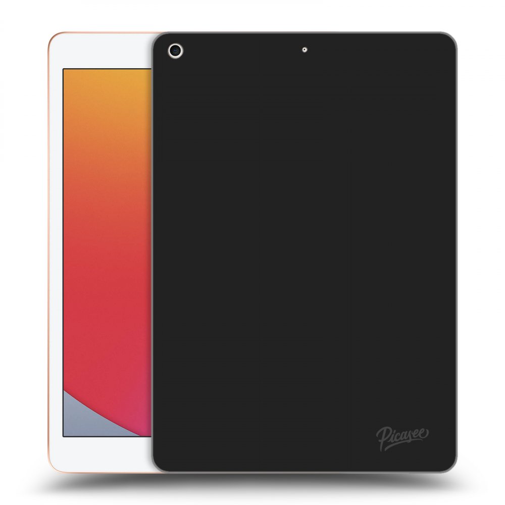 Picasee husă neagră din silicon pentru Apple iPad 10.2" 2020 (8. gen) - Clear