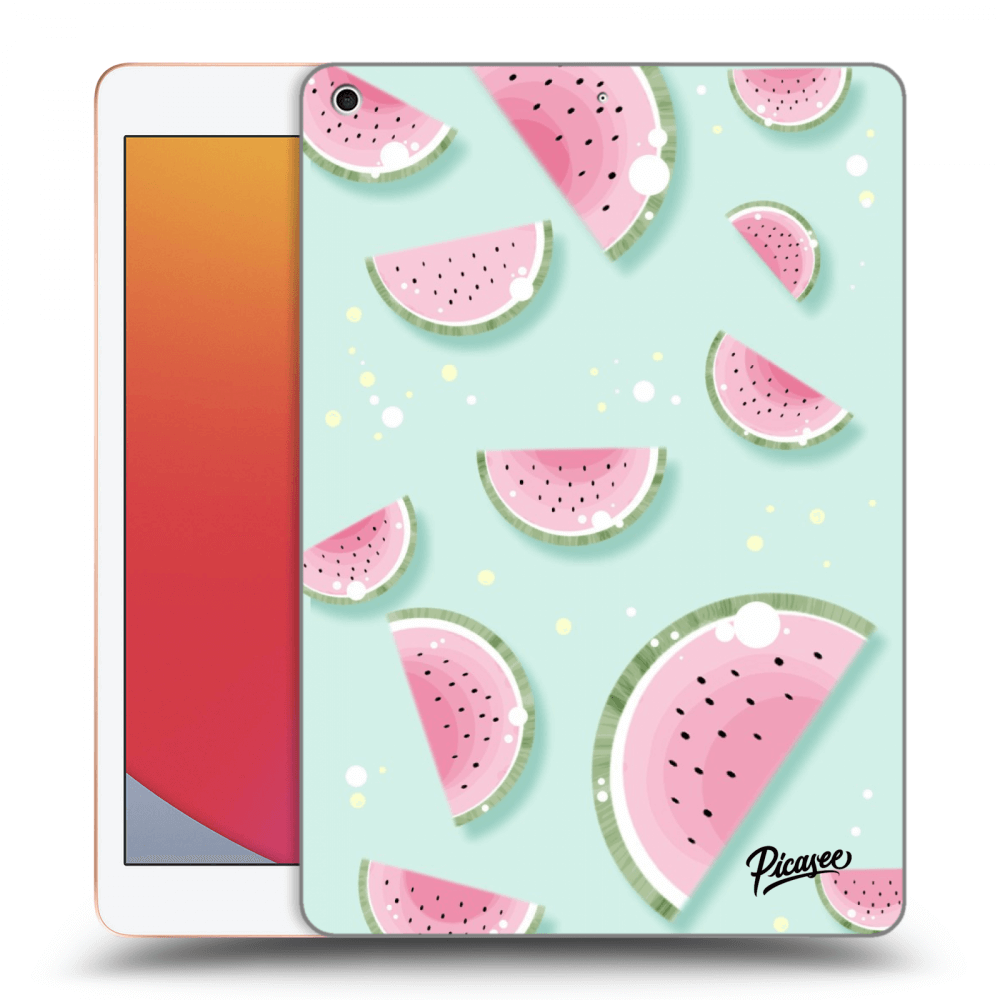Picasee husă transparentă din silicon pentru Apple iPad 10.2" 2020 (8. gen) - Watermelon 2
