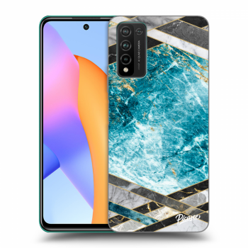 Husă pentru Honor 10X Lite - Blue geometry