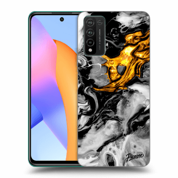 Husă pentru Honor 10X Lite - Black Gold 2