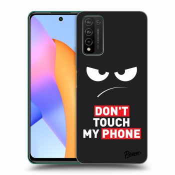 Husă pentru Honor 10X Lite - Angry Eyes - Transparent