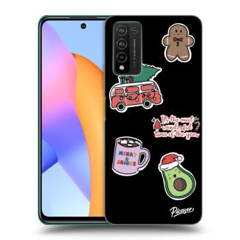 Husă pentru Honor 10X Lite - Christmas Stickers