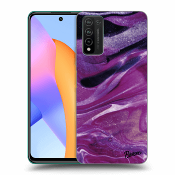 Husă pentru Honor 10X Lite - Purple glitter