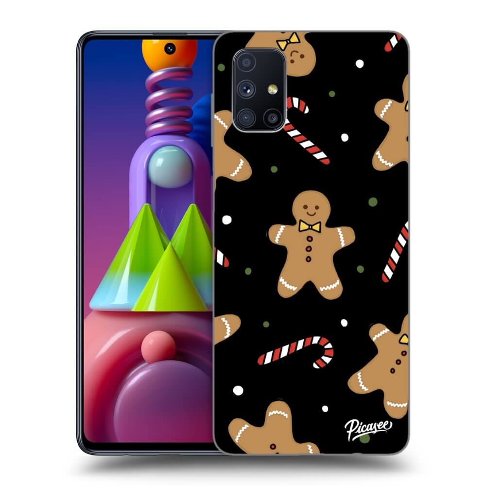 Picasee husă neagră din silicon pentru Samsung Galaxy M51 M515F - Gingerbread