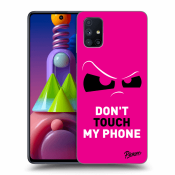 Husă pentru Samsung Galaxy M51 M515F - Cloudy Eye - Pink