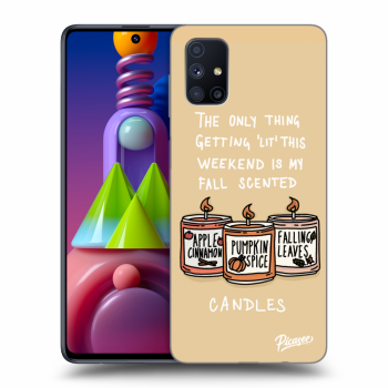 Husă pentru Samsung Galaxy M51 M515F - Candles
