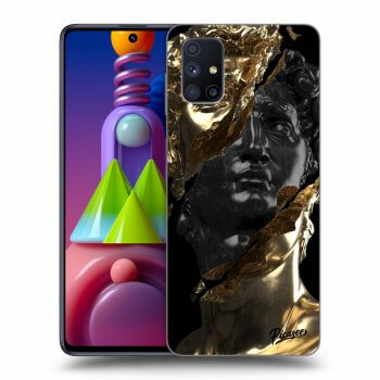 Husă pentru Samsung Galaxy M51 M515F - Gold - Black