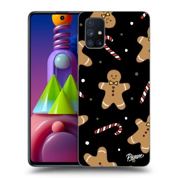 Picasee husă neagră din silicon pentru Samsung Galaxy M51 M515F - Gingerbread