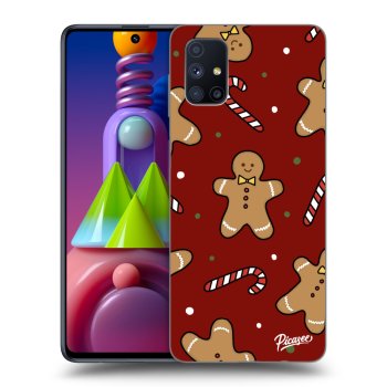 Picasee husă neagră din silicon pentru Samsung Galaxy M51 M515F - Gingerbread 2