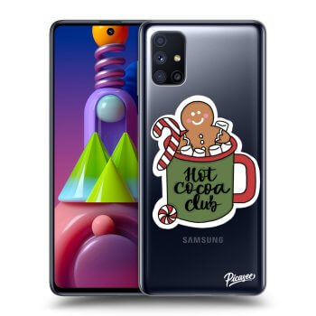 Picasee husă transparentă din silicon pentru Samsung Galaxy M51 M515F - Hot Cocoa Club