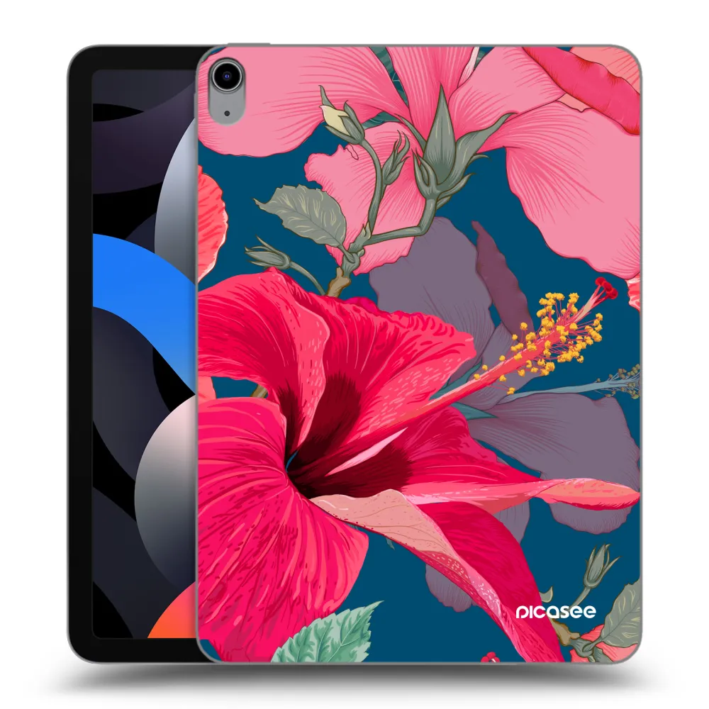 Picasee husă transparentă din silicon pentru Apple iPad Air 4 10.9" 2020 - Hibiscus