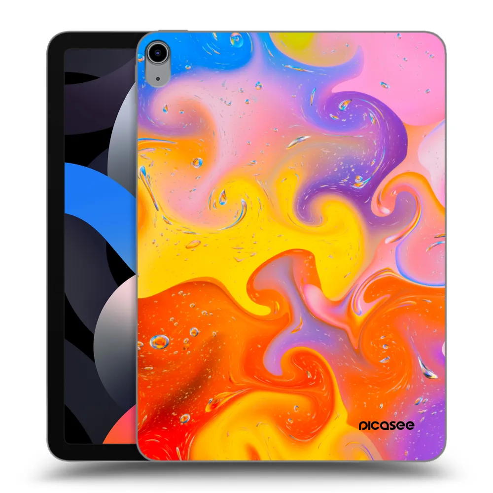 Picasee husă transparentă din silicon pentru Apple iPad Air 4 10.9" 2020 - Bubbles