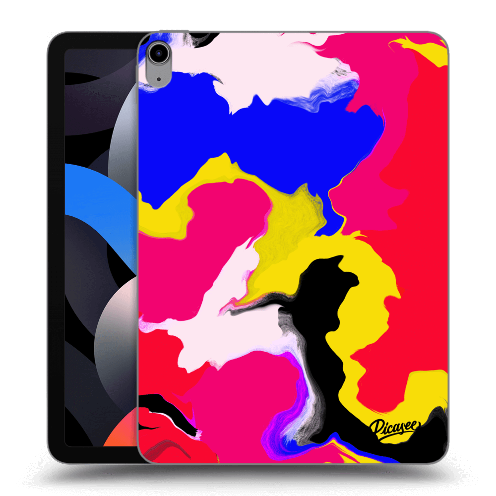 Picasee husă transparentă din silicon pentru Apple iPad Air 4 10.9" 2020 - Watercolor