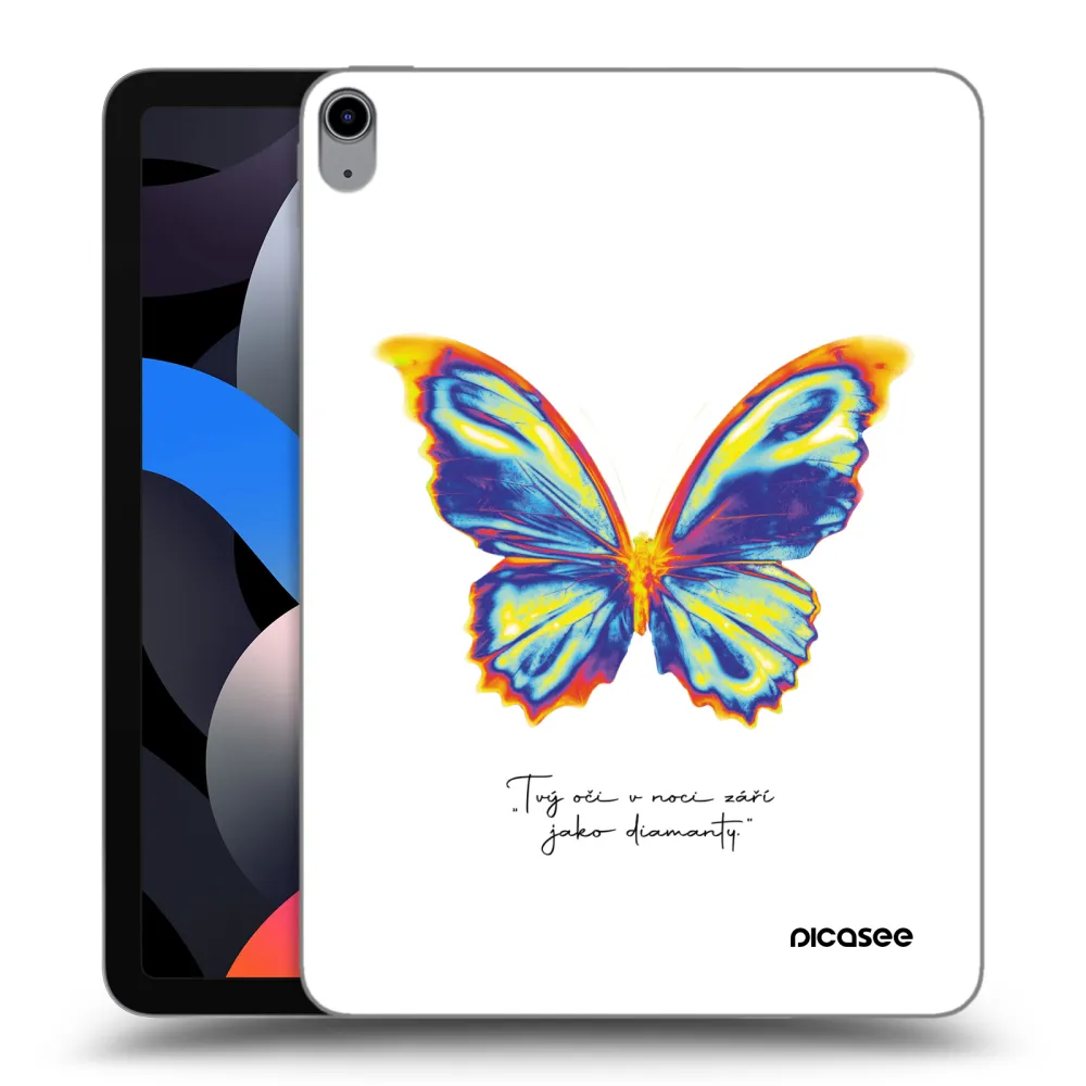 Picasee husă transparentă din silicon pentru Apple iPad Air 4 10.9" 2020 - Diamanty White