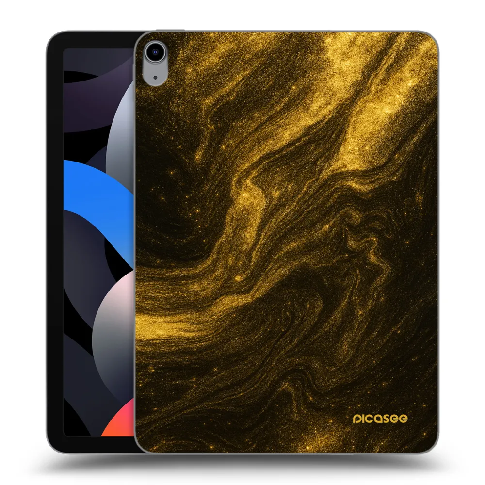 Picasee husă transparentă din silicon pentru Apple iPad Air 4 10.9" 2020 - Black