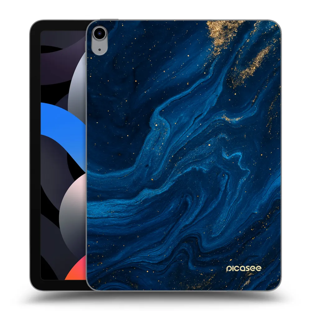 Picasee husă transparentă din silicon pentru Apple iPad Air 4 10.9" 2020 - Blue